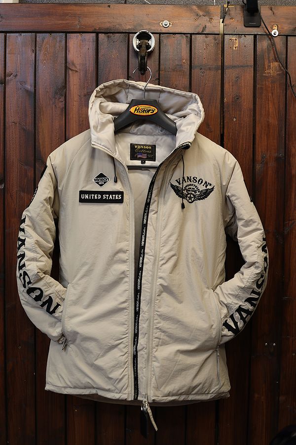 VANSONバンソン NVJK-2307 モンスタージャケット グレージュ | すべて