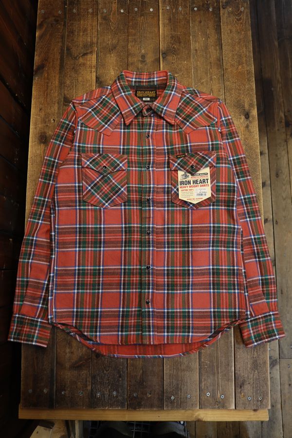 IRON HEART アイアンハート IHSH-436 UHFアメリカンチェックウエスタン