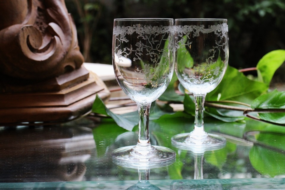 バカラ ルイ15世様式 ワイングラス 133mm 5944 | オールドバカラ