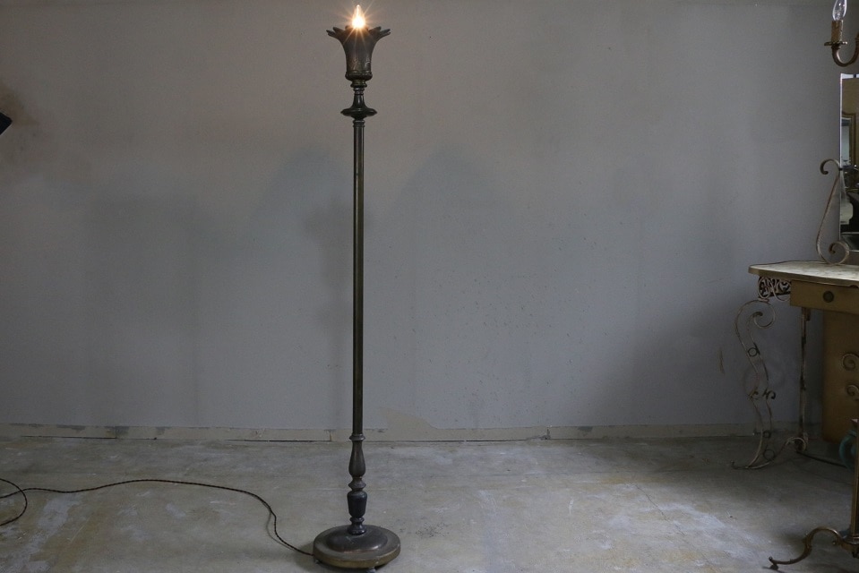 1灯式 真鍮フロアランプスタンド 1361 | 照明,ランプスタンド