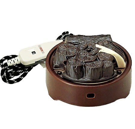 ヤマキ電器 茶道用電気炭 風炉用 五徳なし YU-031／YU-032