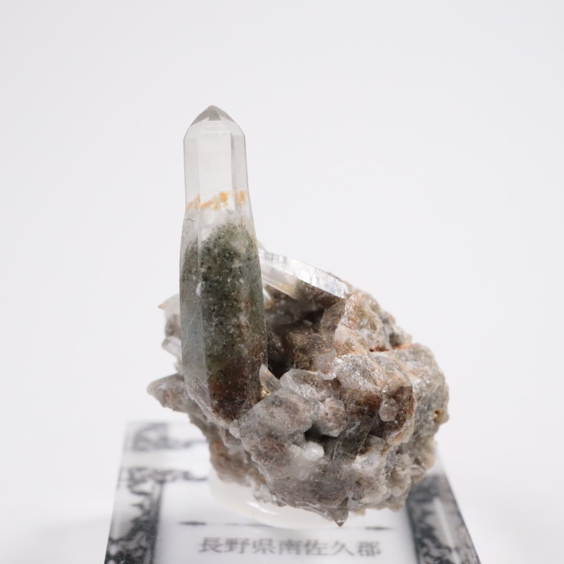 甲武信鉱山産 緑水晶 | 鉱物標本,カ行,クォーツ/水晶 | ほたるみねらる