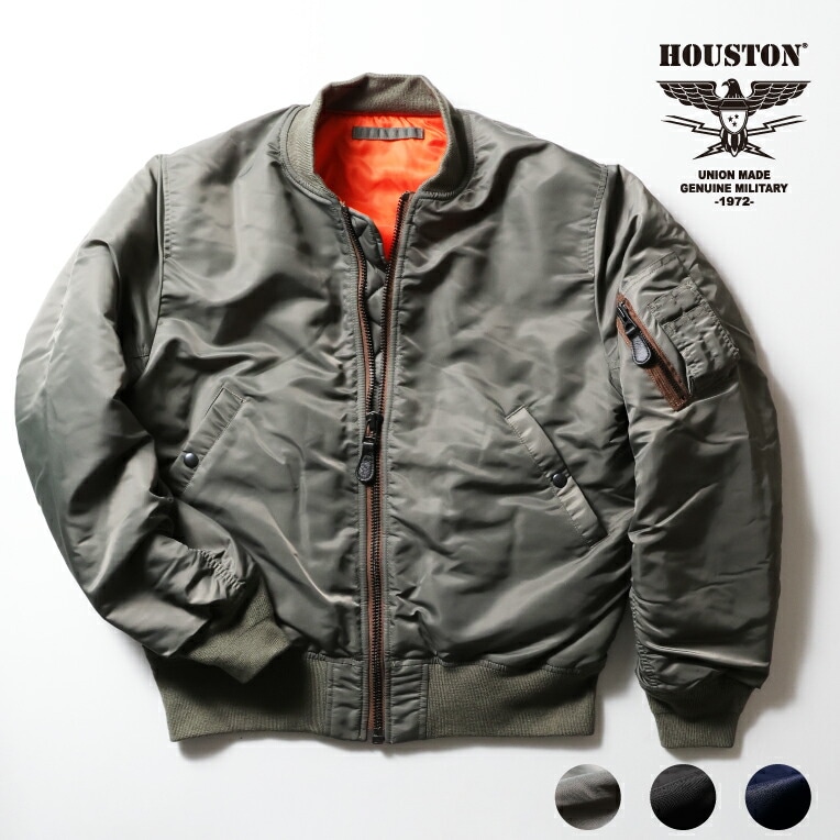 HOUSTON / ヒューストン 50316 MA-1 FLIGHT JACKET / MA-1 フライト
