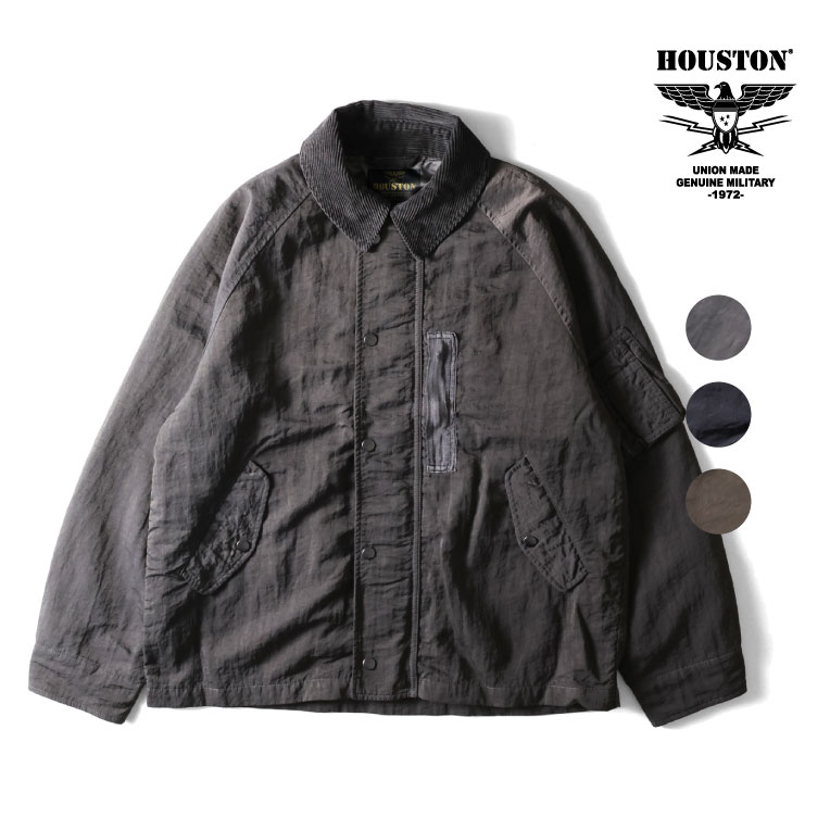 HOUSTON / ヒューストン 8215 COW LEATHER TRACK JACKET / カウレザー