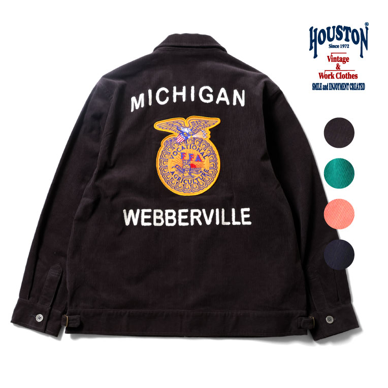 HOUSTON / ヒューストン 51596 CORDUROY FFA JACKET / コーデュロイFFA