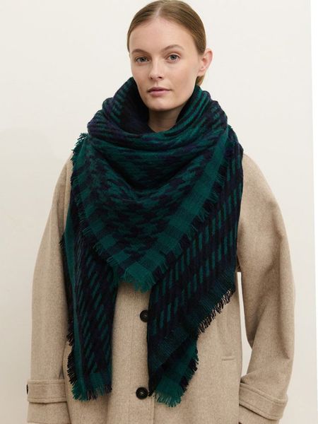 THE HOUNDSTOOTH SQUARE ストール（ストール）｜H.P.FRANCE公式サイト