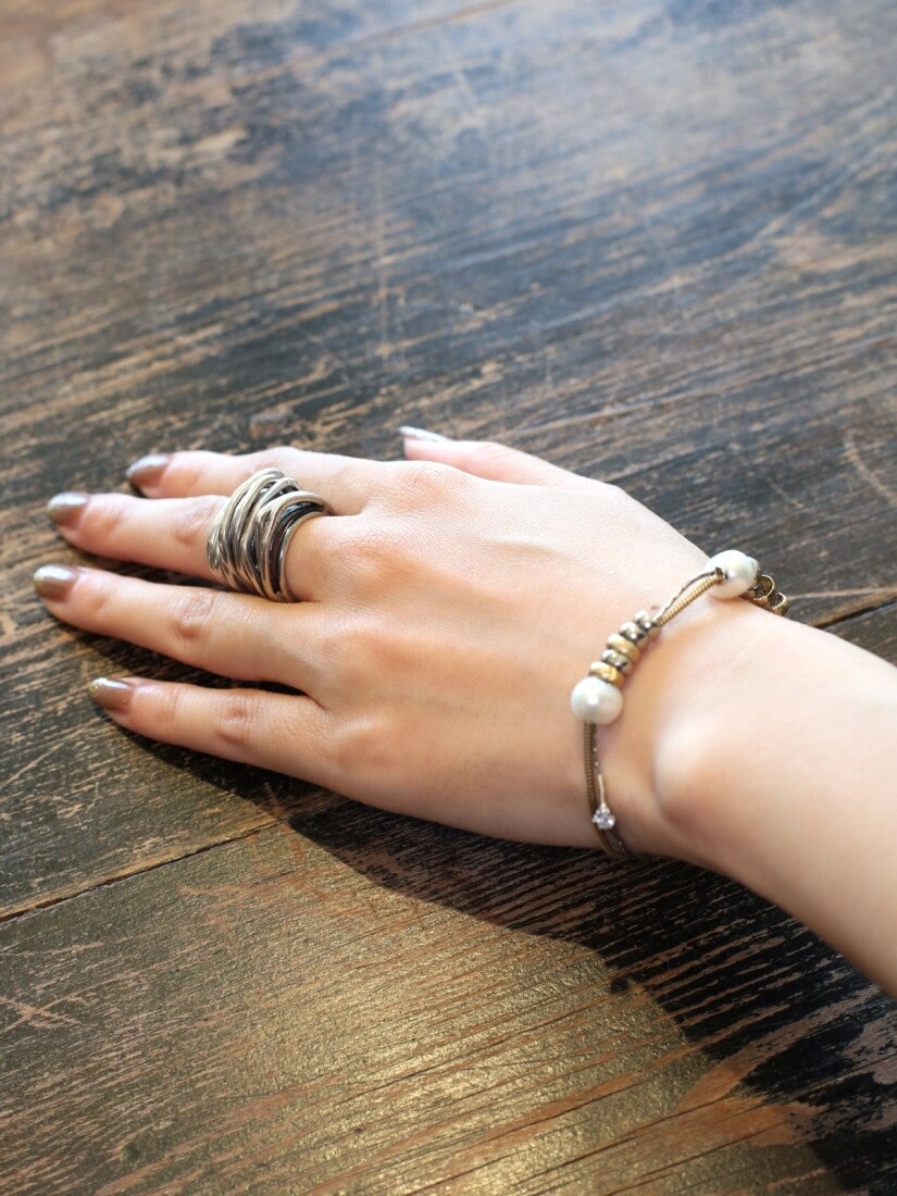 CLASSIC COLLECTION Alba 8連リング（リング）｜H.P.FRANCE公式サイト