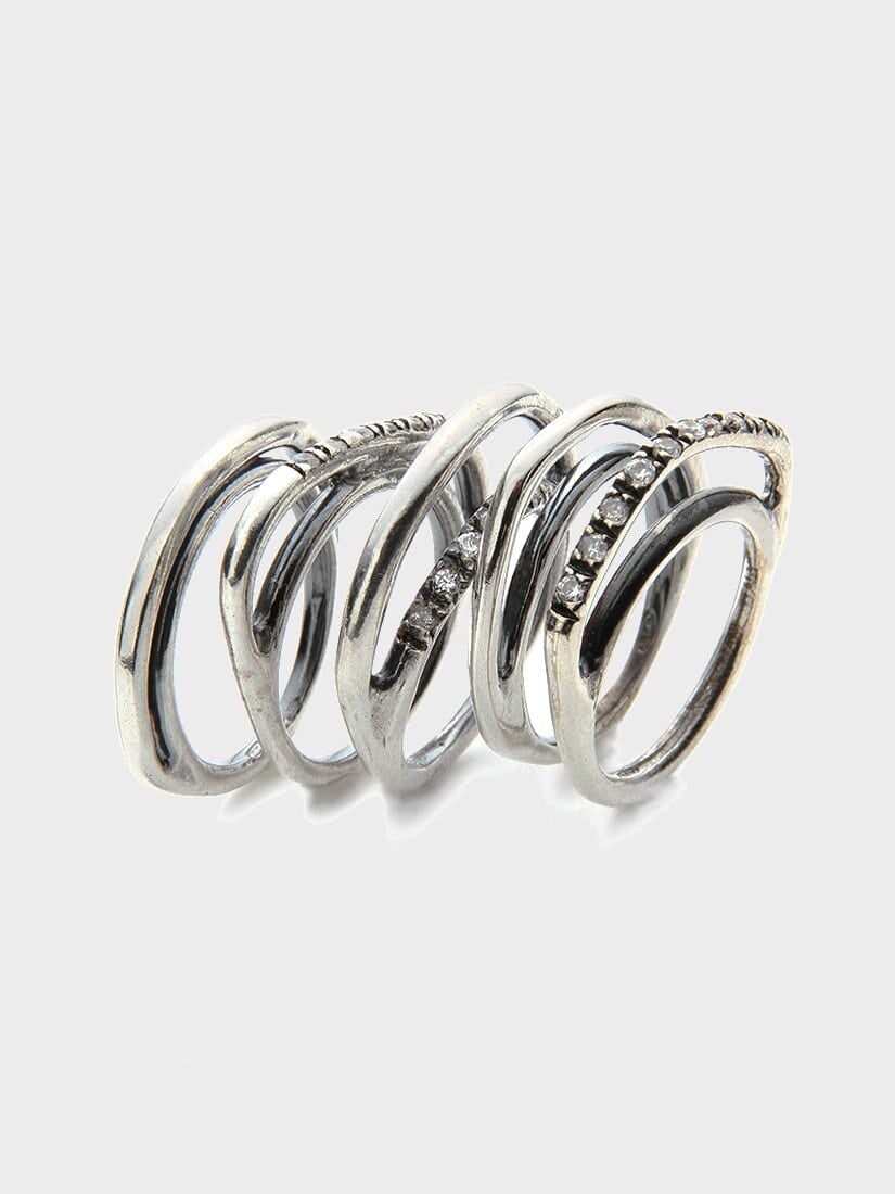 CLASSIC COLLECTION Eva 5連リング（リング）｜H.P.FRANCE公式サイト