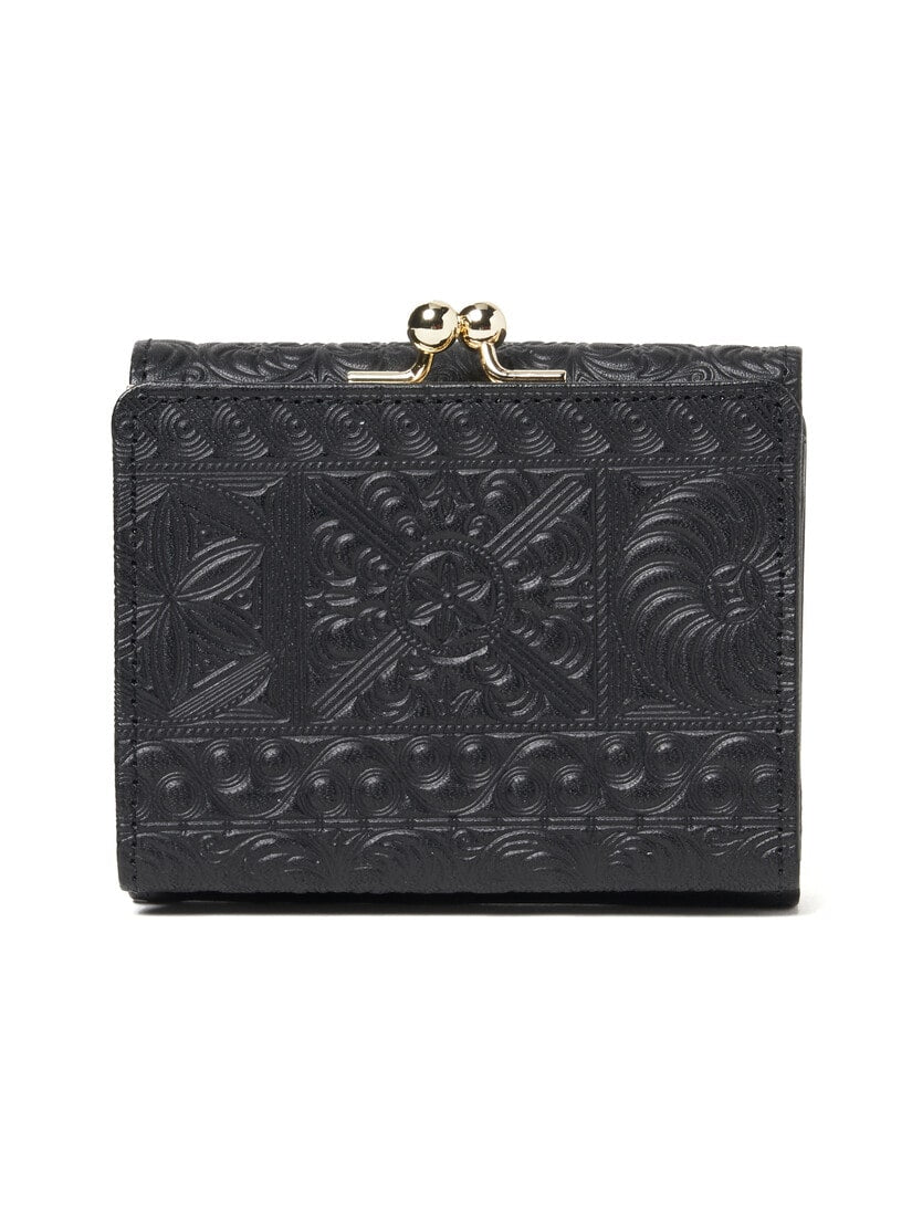 黒革三つ折り財布『錦紗』（その他財布）｜H.P.FRANCE公式サイト