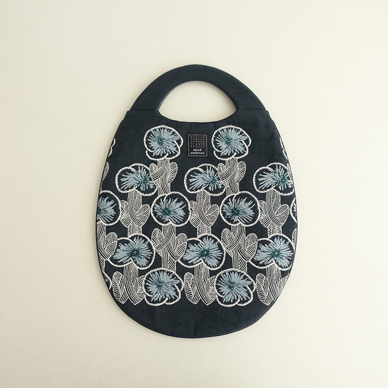 未使用】ミナペルホネン mina perhonen hanakaze×hope omoteura eggbag