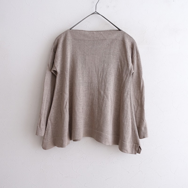 ダニエラグレジス DANIELA GREGIS リネンニットプルオーバー (33-2507