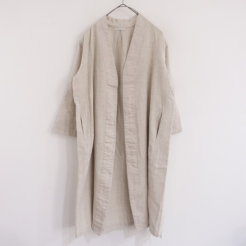 美品/定価2.8万】フォグリネンワーク fog linen work ウールリネン羽織