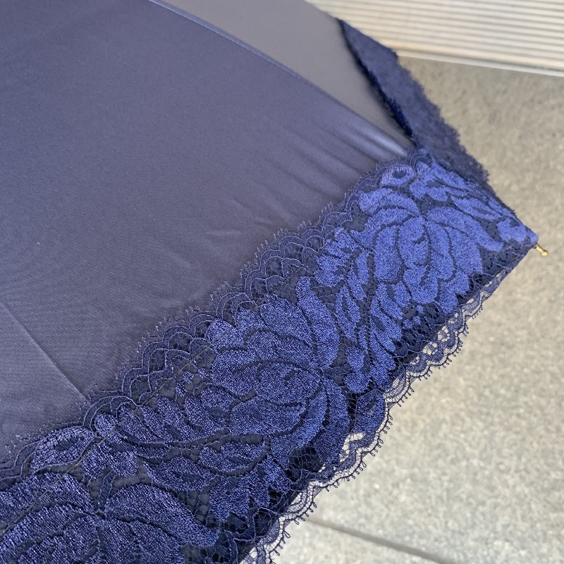 傘・折りたたみ傘・日傘の販売 ショートワイド傘 【高級リバーレース