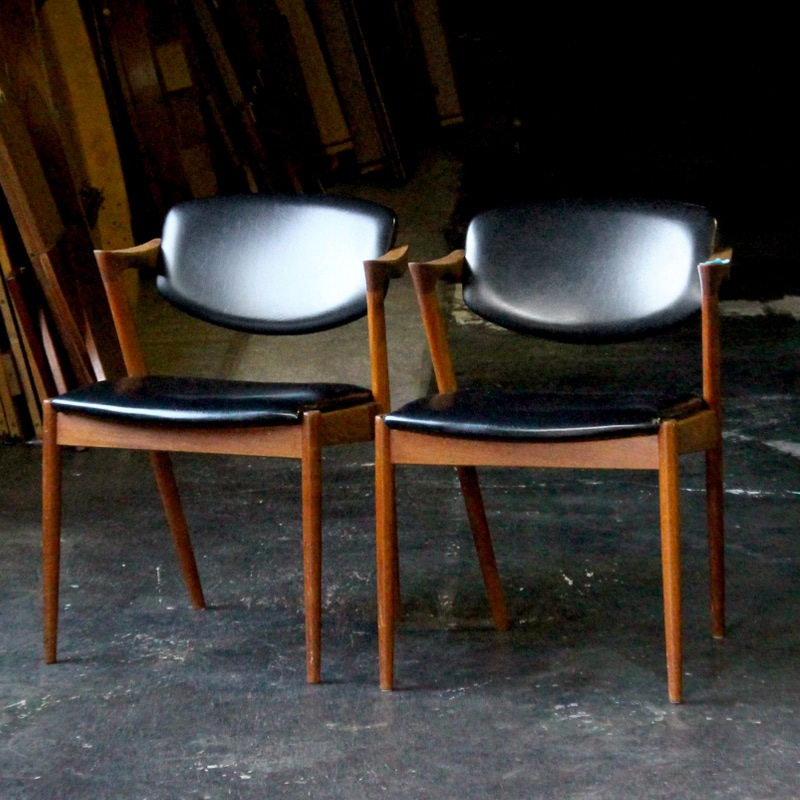 DK19-7 北欧 ヴィンテージ 名作椅子 カイ・クリスチャンセン NO.42