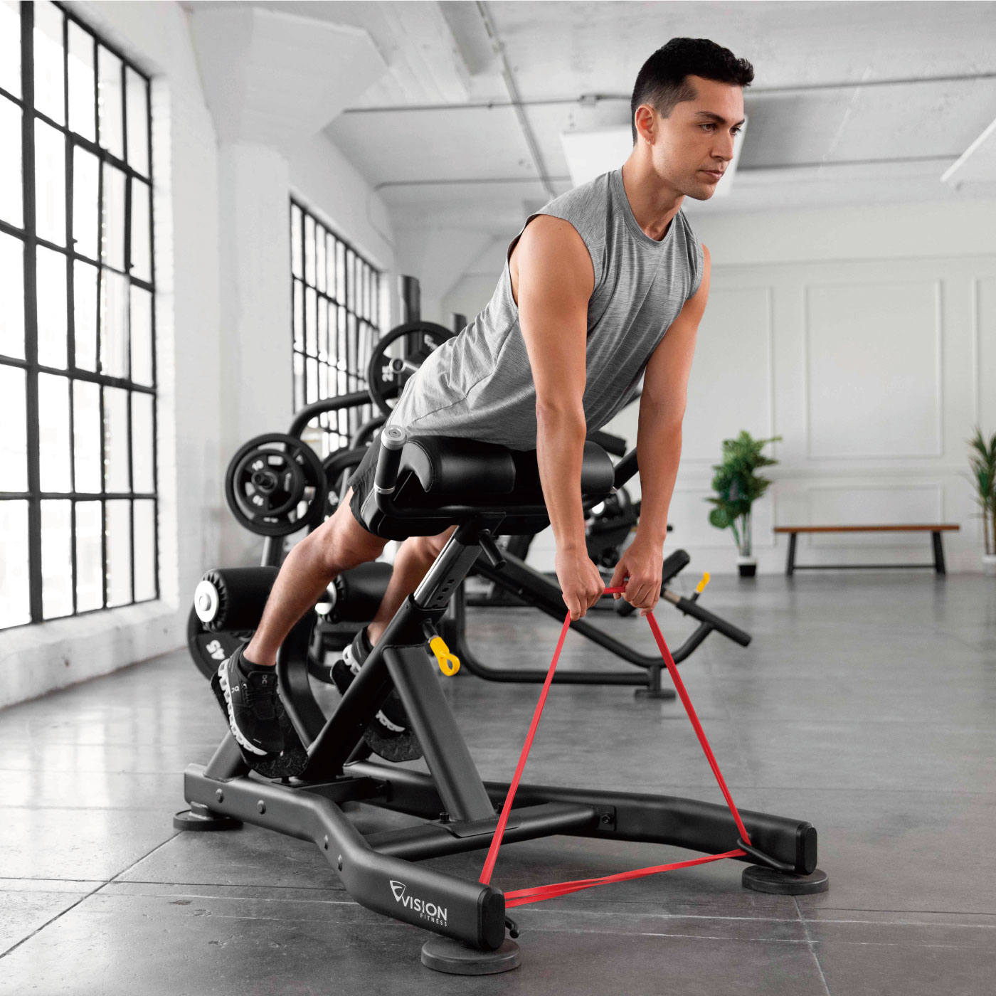 VST600-FW52（バックエクステンションベンチ）｜業務用トレーニング