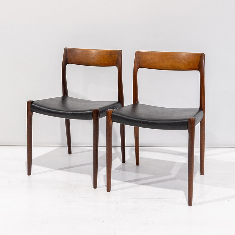 VINTAGE】J.L.Moller no.77チェア（W-51） | 北欧ヴィンテージ