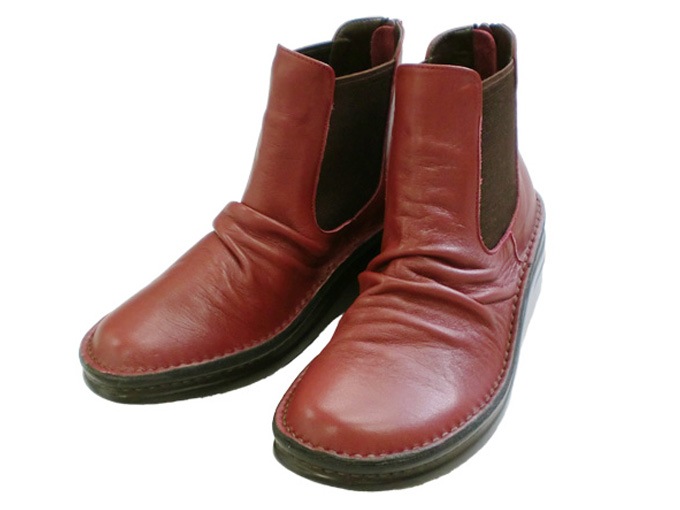 インコルジェ☆カジュアルサイドゴアブーツ☆本革☆日本製☆No.8438