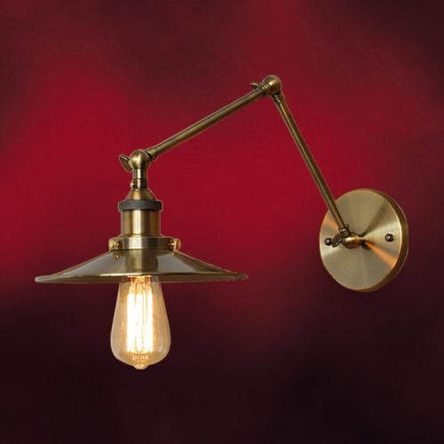 品番INK-1001030H ｜ 可動式ウォールランプ(古金) | 照明(LED電球対応