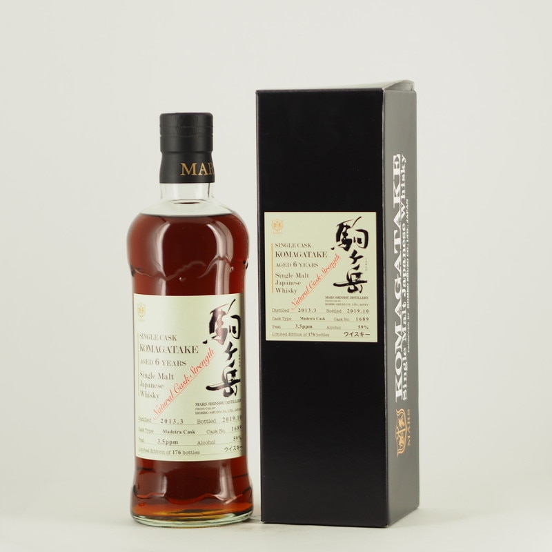 シングルカスク駒ヶ岳2013 No.1689 AGED 6 YEARS 700ml 【箱入り】