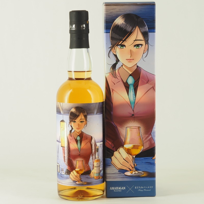 AMAHAGAN World Malt まどろみバーメイドボトル 月川雪 700ml【箱入り】