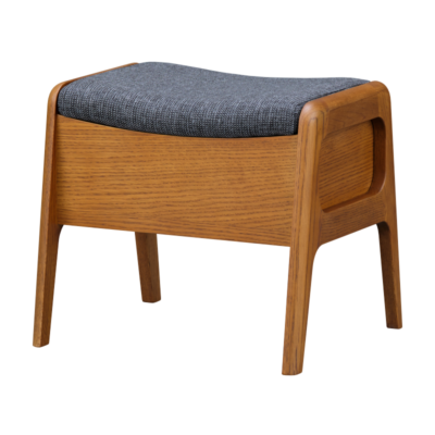 ISSEIKI ROCCO BOX STOOL (OAK-DGY) | 【公式オンラインショップ