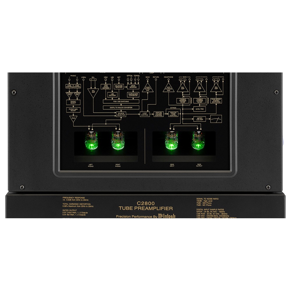 McIntosh - C2800（真空管プリアンプ）《JP》【メーカー直送品（代引