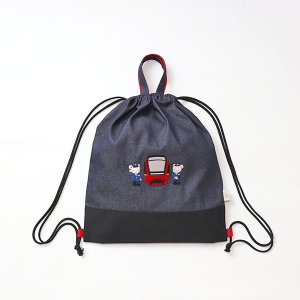 近鉄電車×familiar 第2弾商品】ナップサック 特急ひのとり | 鉄道