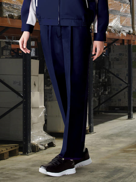 JICHODO】 43806 エコ5バリューレディースツータックパンツ [秋冬]通販