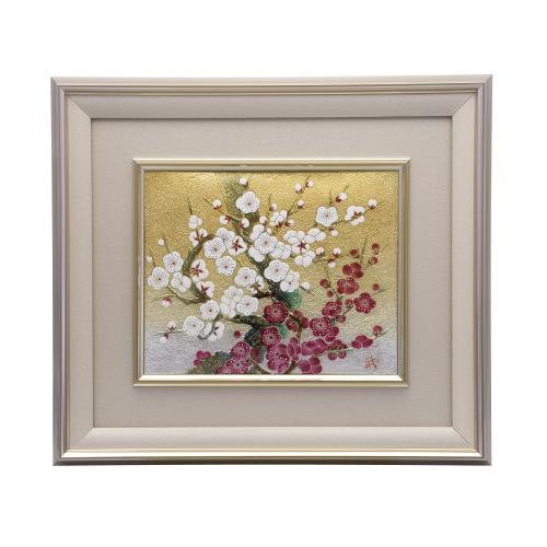 七宝焼き 額 3号紅白梅 | 額 | 伝統工芸品・和風記念品 通販｜ジャパン
