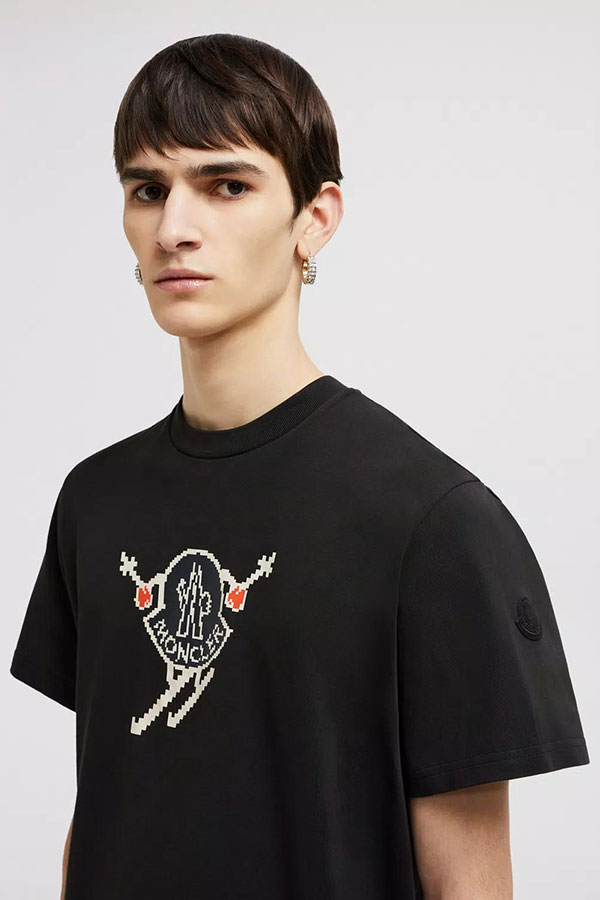 MONCLER モンクレール メンズ Tシャツ 091-8C00010-83927 SKI LOGO T