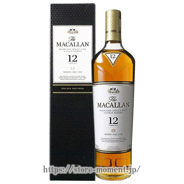 マッカラン 12年 シェリーオークカスク 箱付 │ MACALLAN 12 YEARS OLD