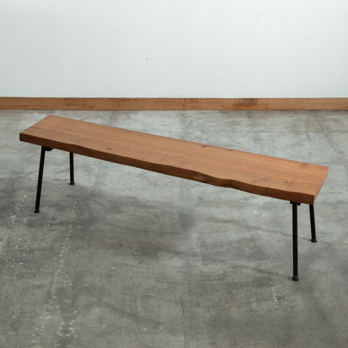 無垢天板ベンチ ヤマザクラ W1500 | 家具,ソファ・ベンチ | オリジナル