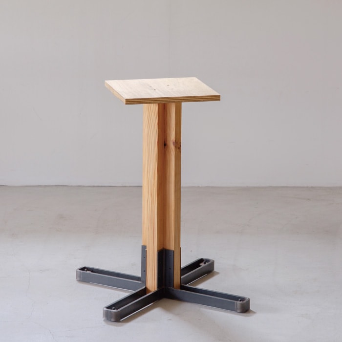 木製 カフェテーブル用 1本脚 | 金物,テーブル脚・棚脚 | オリジナル