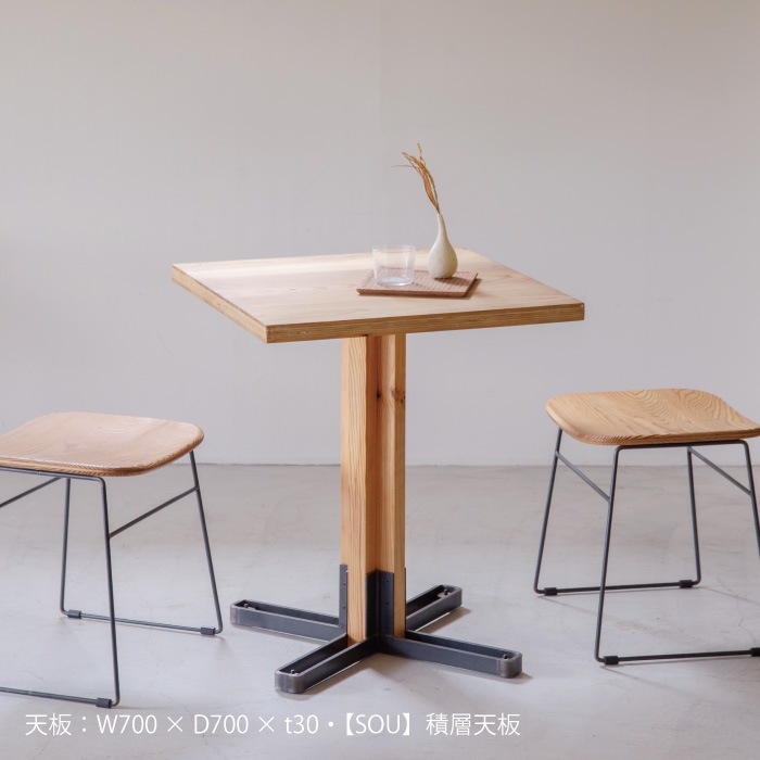 木製 カフェテーブル用 1本脚 | 金物,テーブル脚・棚脚 | オリジナル