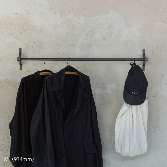 鉄製 壁付けコートハンガー | 金物,ハンガーバー(ランドリー