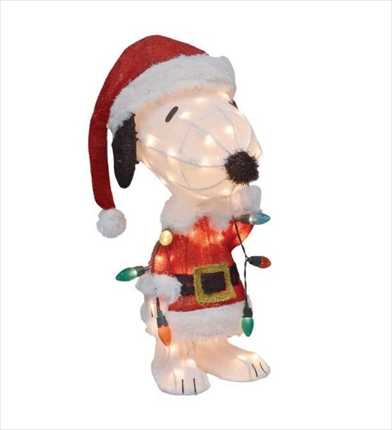 スヌーピー サンタ ライト クリスマス イルミネーション | ネオン管