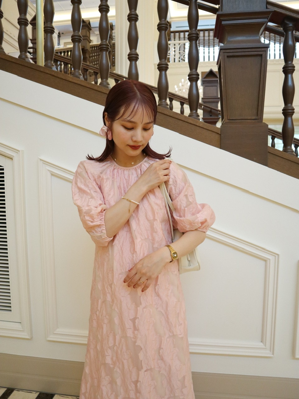 jacquard dress #2カラー | ワンピース | JUMELLE