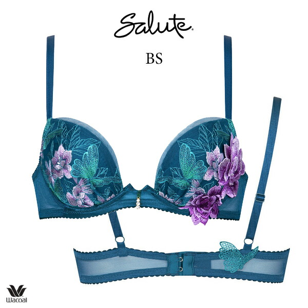 ワコール サルート 83G ブラジャー BTJ783 3/4カップワイヤー フロント