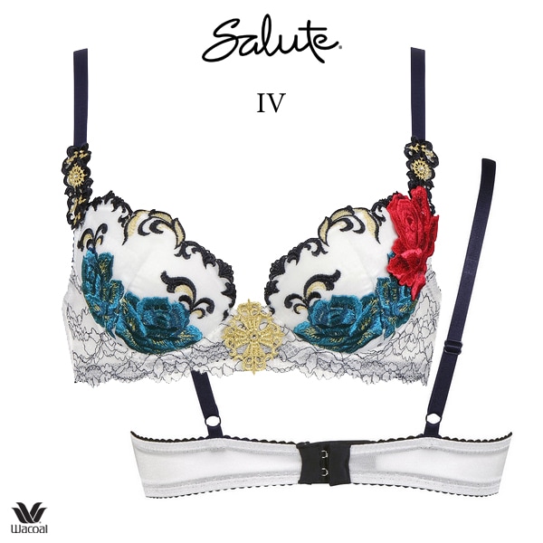 ワコール サルート 73G ブラジャー BTJ473 3/4カップワイヤー P-up