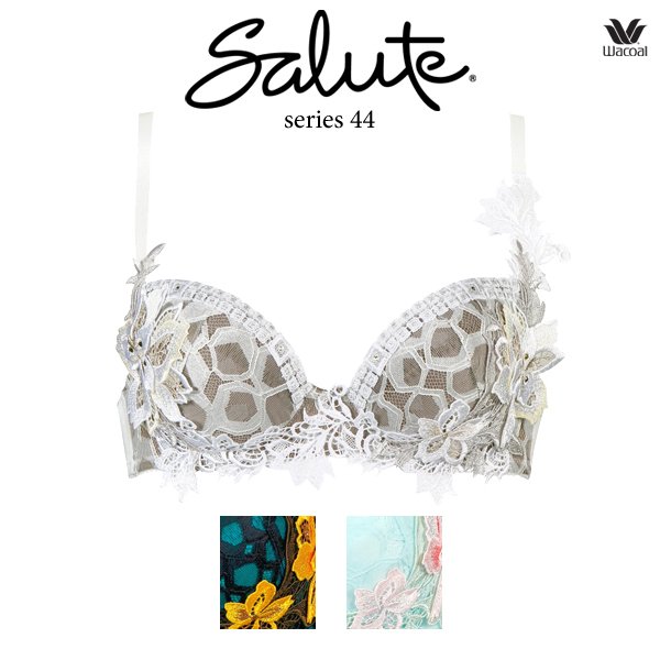 ワコール サルート 44G ブラジャー BTJ444 3/4カップワイヤー P-up