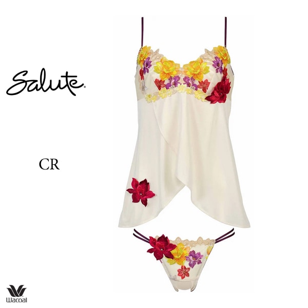 ワコール サルート 30G セットアップランジェリー キャミソール＋