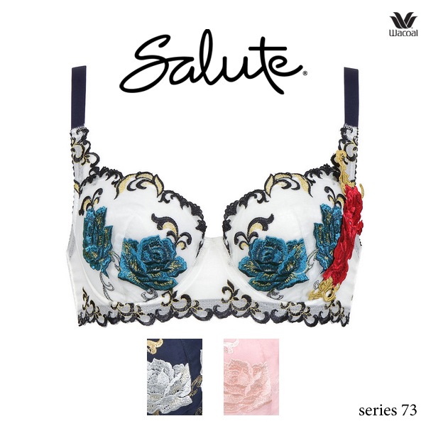 ワコール サルート 73G ブラジャー BTJ273 3/4カップワイヤー L-UP