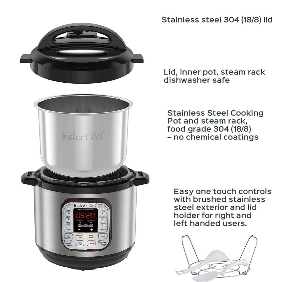 インスタントポット instantpot 圧力鍋 8クォート IP-DUO80 アメリカ