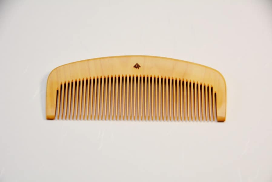 極上国産本つげ3.5寸とき櫛(細歯) | つげ櫛,極上とき櫛 | 十三や