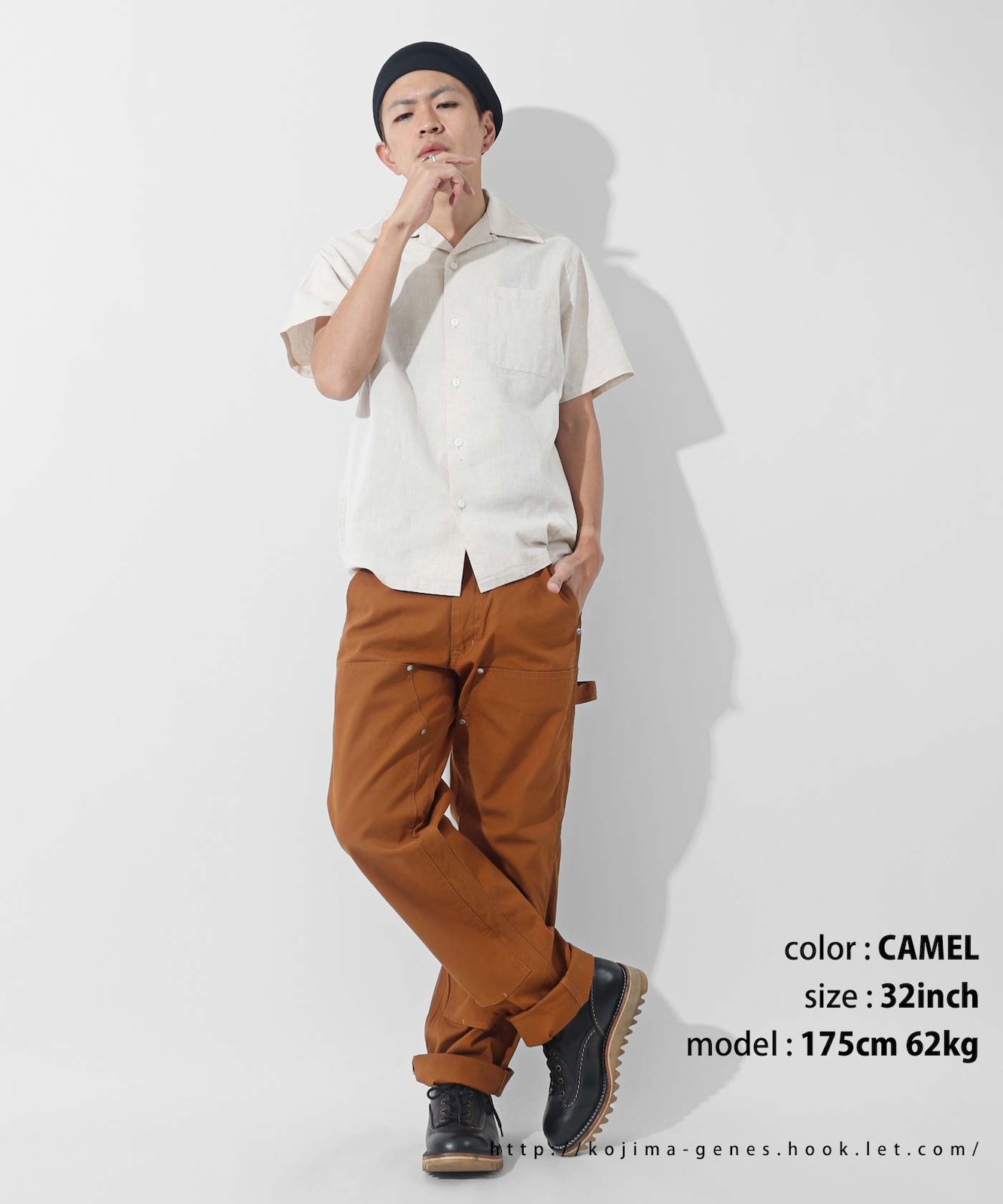 Fujikinbai W-knee Painter Pants / 富士金梅ダブルニーペインター