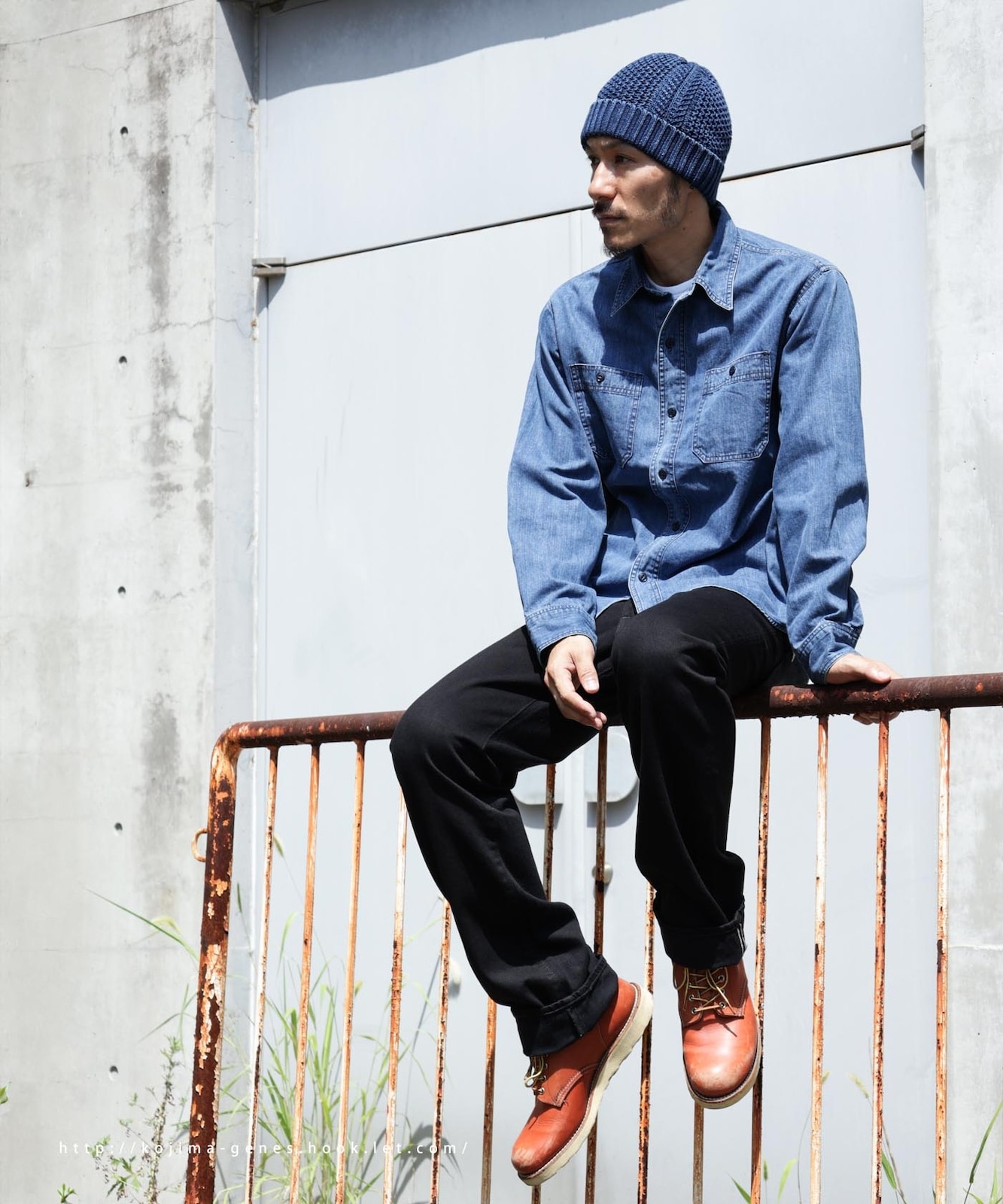 13oz Selvedge Black Straight Denim / 13ozセルビッチ ブラック