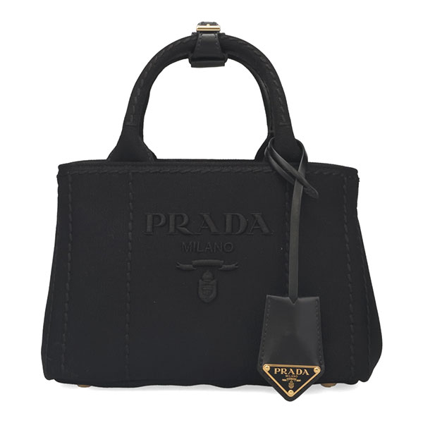 プラダ バッグ レディース PRADA カナパ コットンキャンバス ミニ