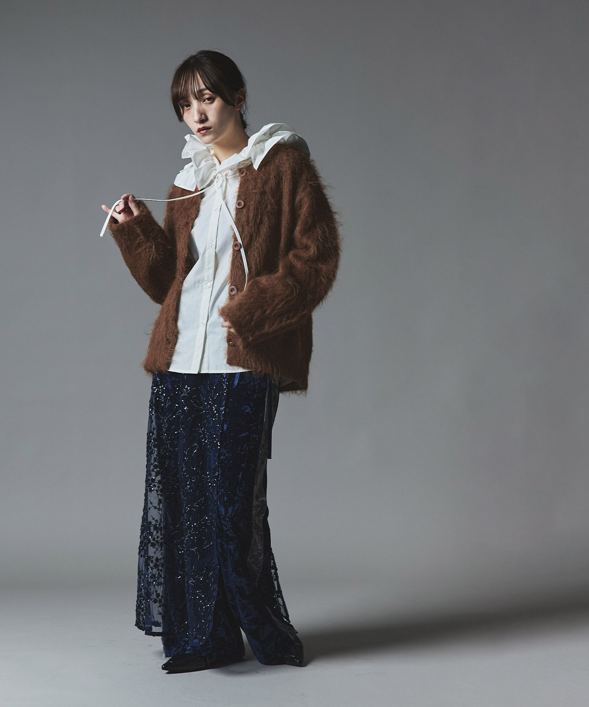 予約販売】モヘアシャギーニットカーディガン 全4色 | トップス