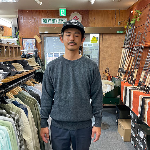 MADE IN NEW ZEALAND ポッサムメリノ クルーネックジャンバー