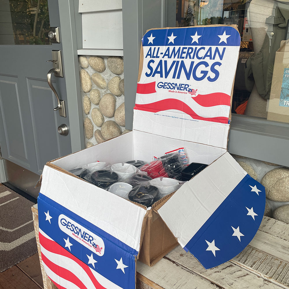 MADE IN USA】 アッシュトレイ 2個セット（灰皿）